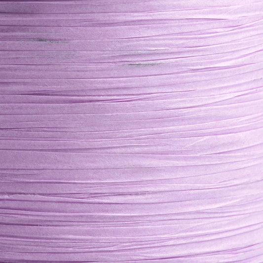 Lilac Paper Raffia Ribbon
