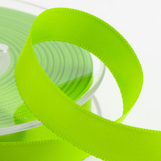 Lime Satin Ribbon