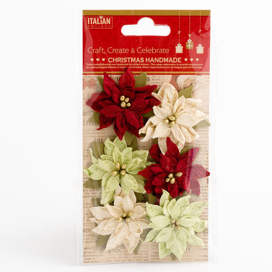 Mixed Red Poinsettias 30 Pack