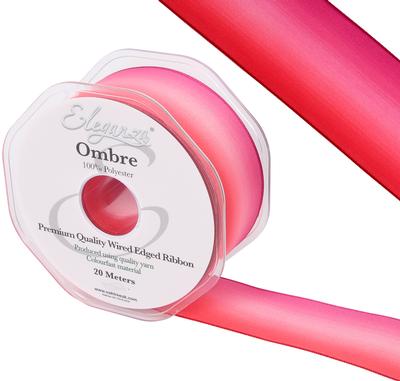 Bright Pinks Ombre Ribbon No.289 - Perfect Tables