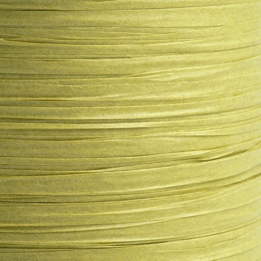 Olive Paper Raffia Ribbon