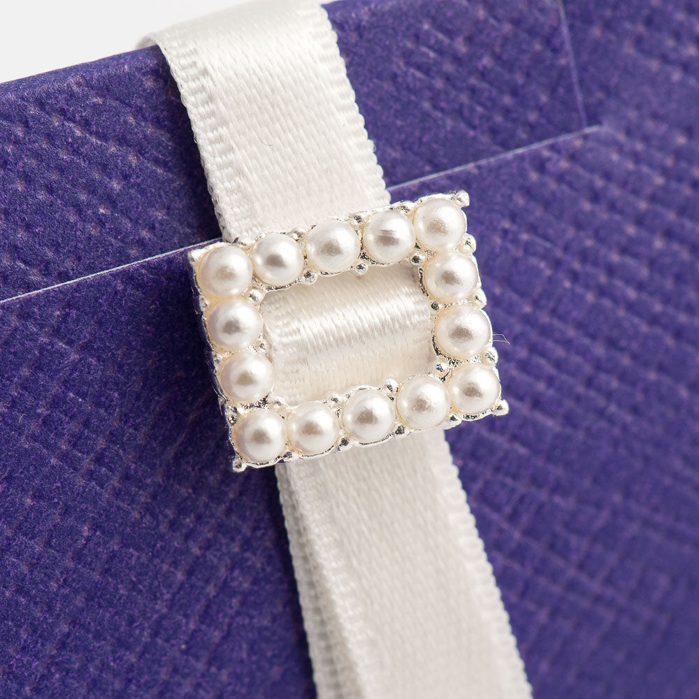 Pearl Rectangular Buckle 10x8mm - Perfect Tables