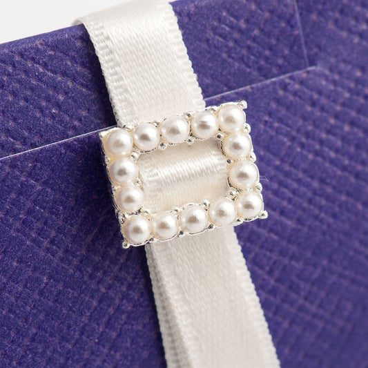Pearl Rectangular Buckle 10x8mm - Perfect Tables