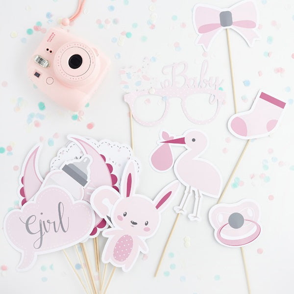Photo Booth Props - Girl