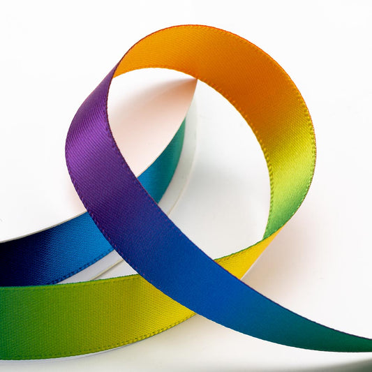 Rainbow Satin Ribbon