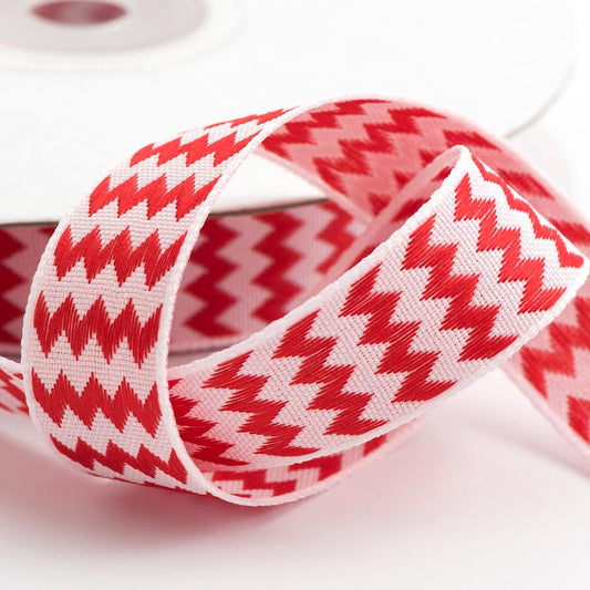 Red Chevron Ribbon