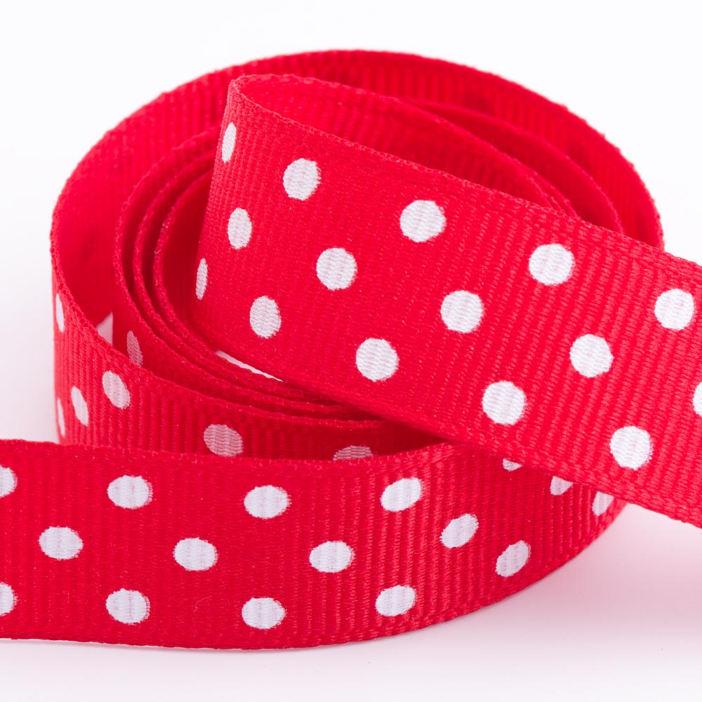 Red Polka Dot Ribbon