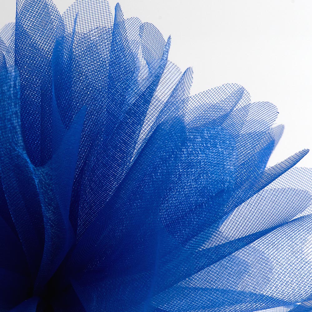 Royal Blue Cristal Tulle Peaked Edge Organza Tulles Pack of 50