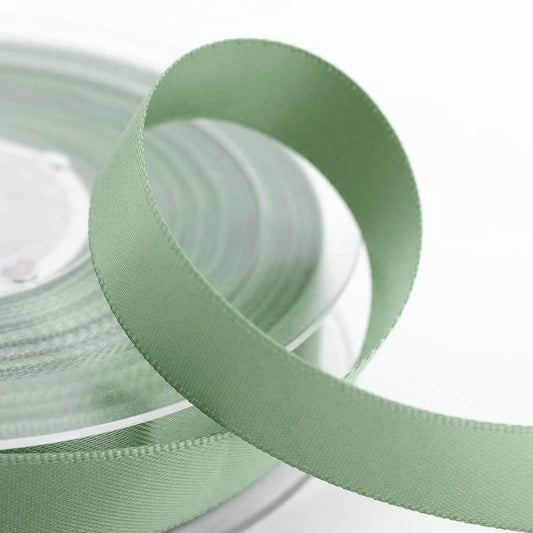 Sage Green Satin Ribbon