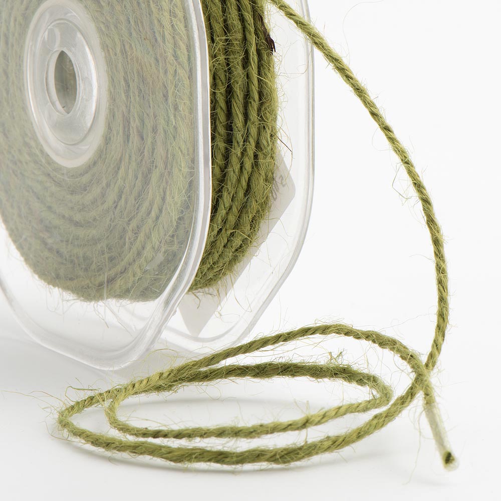 Sage Green Hessian String Ribbon – Perfect Tables