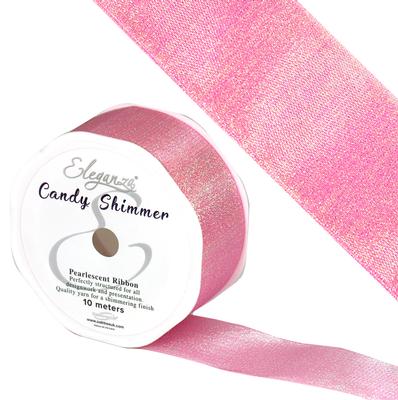 Sugar Pink Candy Shimmer Ribbon No.44