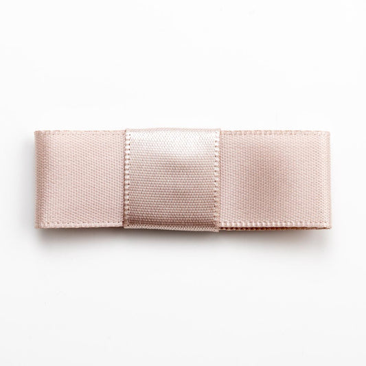 Taupe 5cm Dior Satin Bows - Self Adhesive