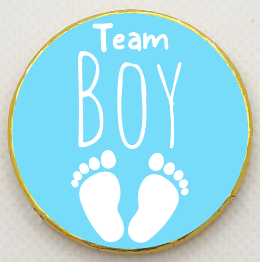 Team Boy - Chocolate Coin