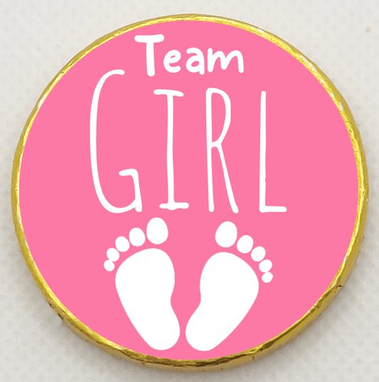 Team Girl - Chocolate Coin