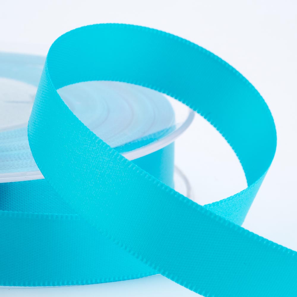 Turquoise Satin Ribbon