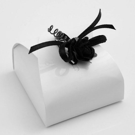 White Glossy Mini Astuccio 47x47x17