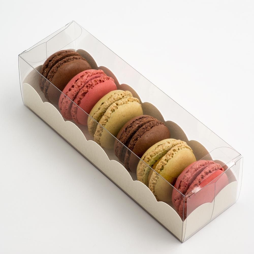 White Insert Macaroon Box 160x50x50