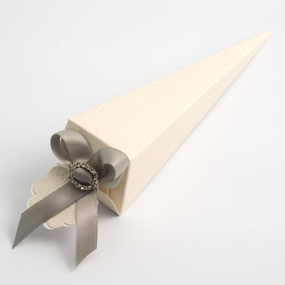 White Pelle Cone 155mm - Perfect Tables
