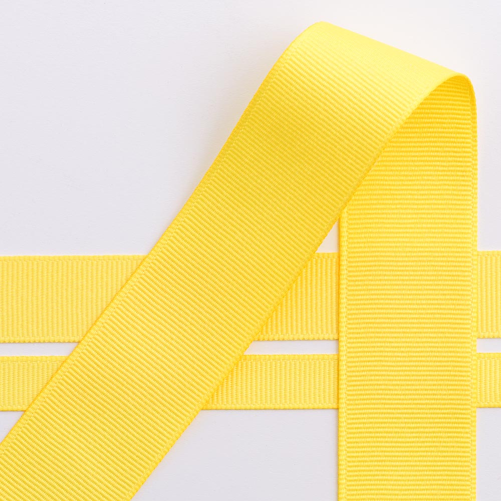 Yellow Grosgrain Ribbon