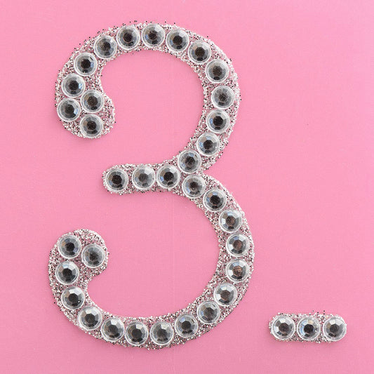 3 - 5cm Self Adhesive Number