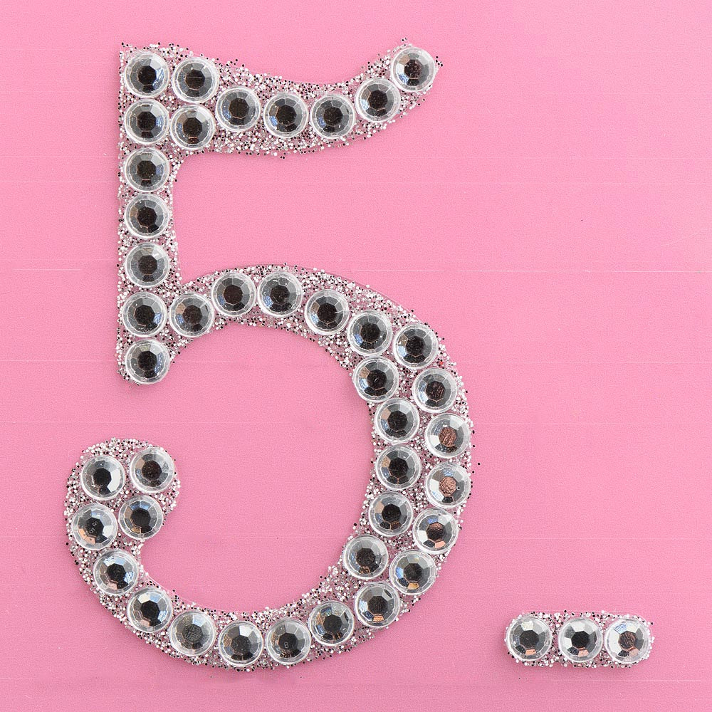 5 - 5cm Self Adhesive Number