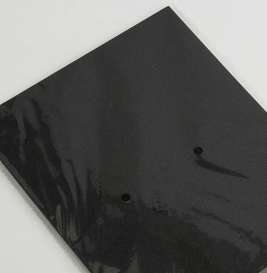 Black A4 Glitter Card 250gsm Per Sheet