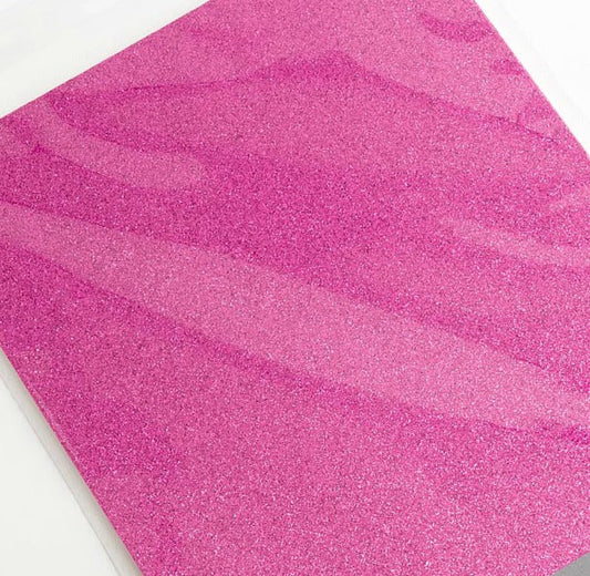 Cerise A4 Glitter Card 250gsm Per Sheet