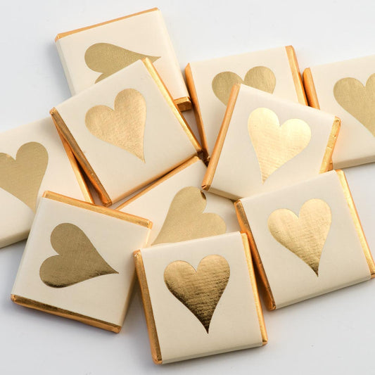 Gold Heart Neapolitan - Milk Chocolate
