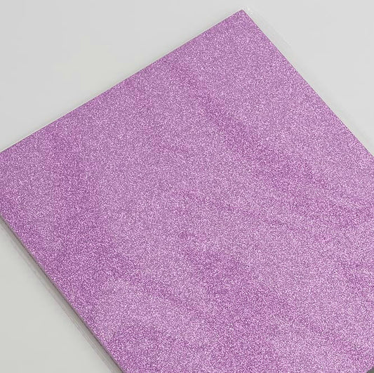 Lilac A4 Glitter Card 250gsm Per Sheet