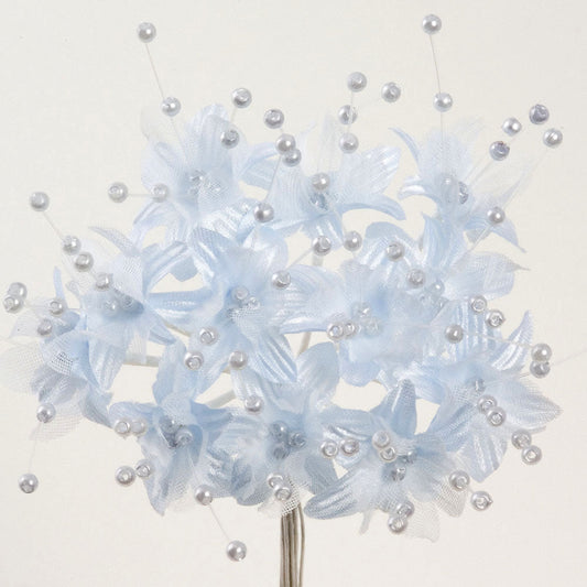Pale Blue Babies Breath