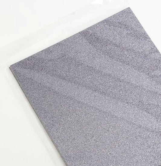 Pewter A4 Glitter Card 250gsm Per Sheet