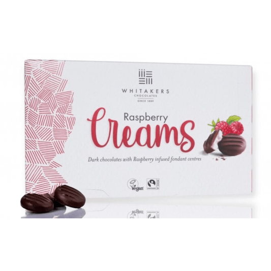 Dark Chocolate Fondant Cream Gift Box - Raspberry