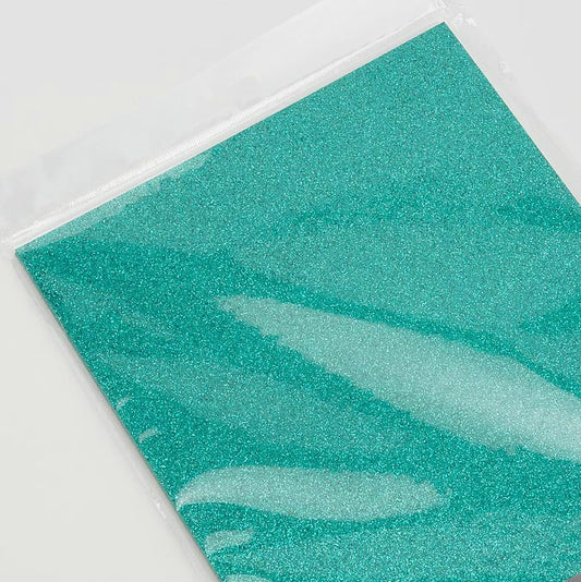 Turquoise A4 Glitter Card 250gsm Per Sheet