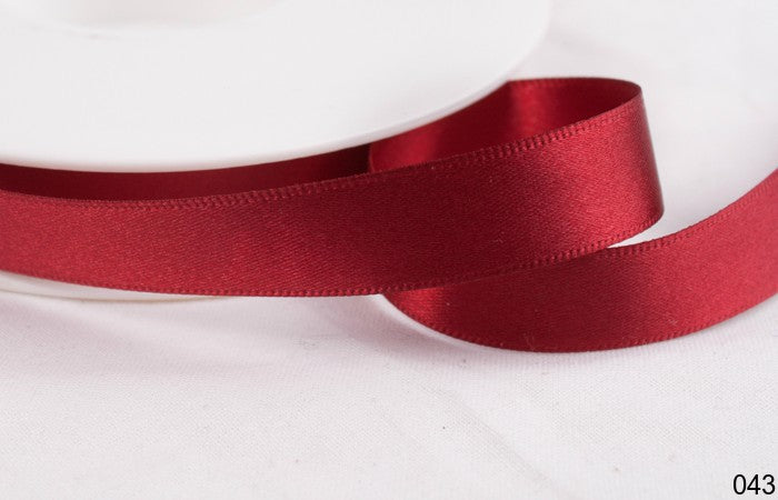 Red Shindo Satin Ribbon 12100 043