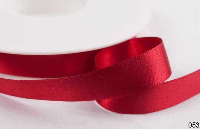 Cherry Red Shindo Satin Ribbon 12100 053