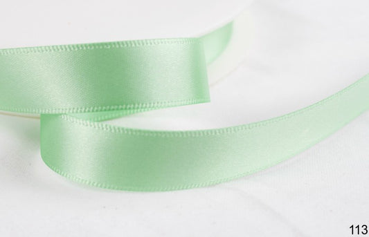 Peppermint Pastel Green Shindo Satin Ribbon 12100 113