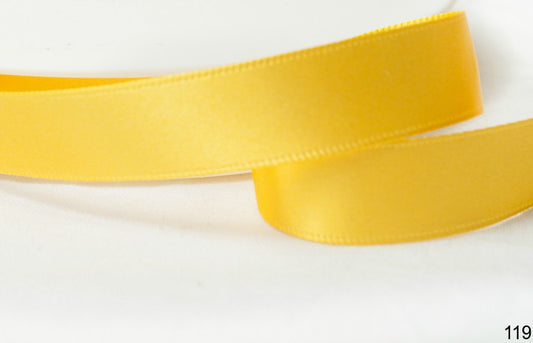 Sunshine-Yellow Shindo Satin Ribbon 12100 119