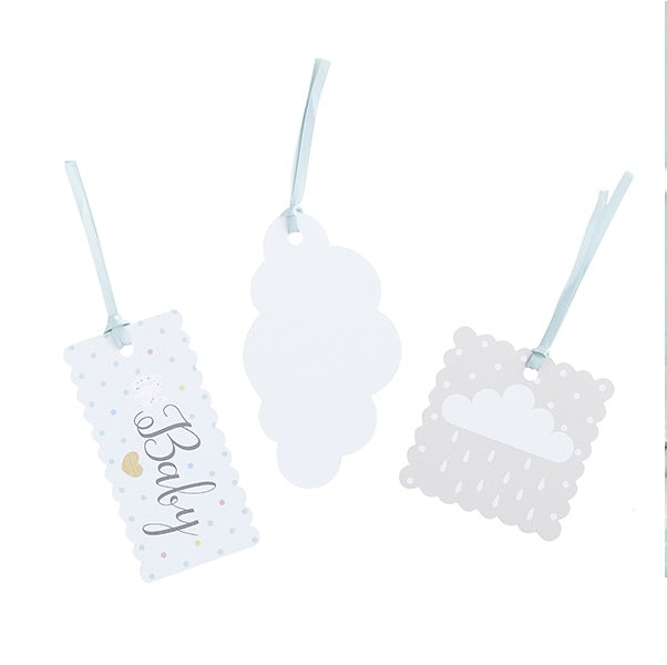 3 Paper Gift Tags - Unisex