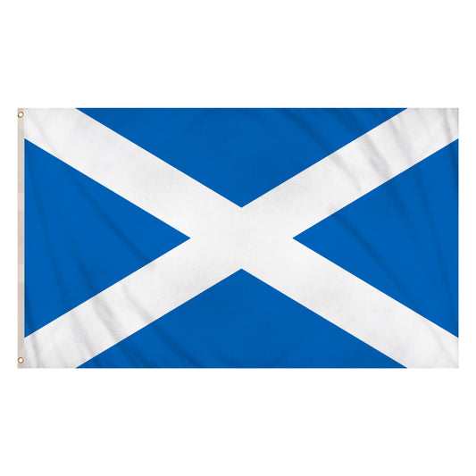 5x3ft Scottish St Andrew's Flag