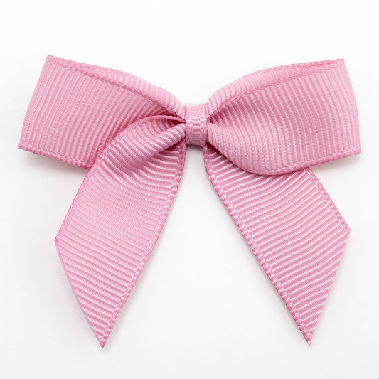 Antique Pink 5cm Grosgrain Bows - Self Adhesive