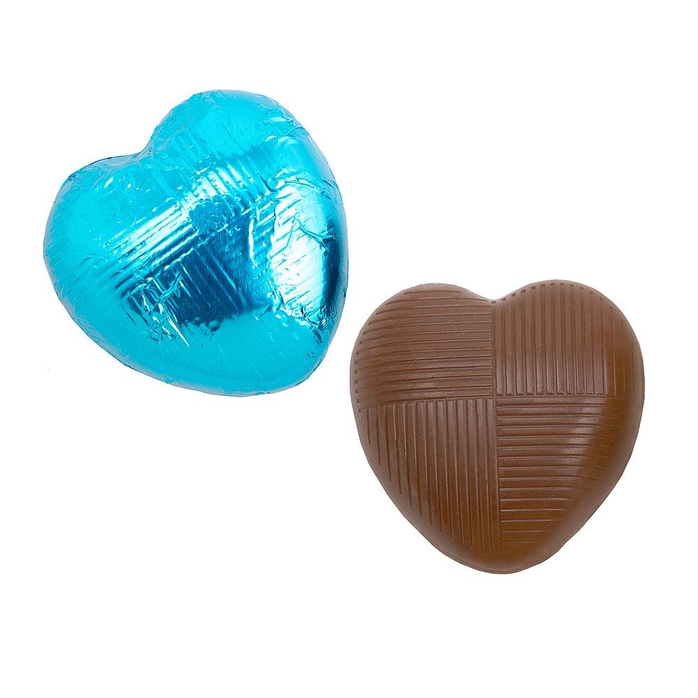 Chocolate Hearts Foil Wrapped Wedding Party Favour Christmas Valentine Birthday