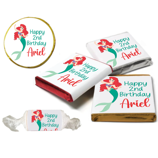 Little Mermaid Ariel Personalised Chocolates