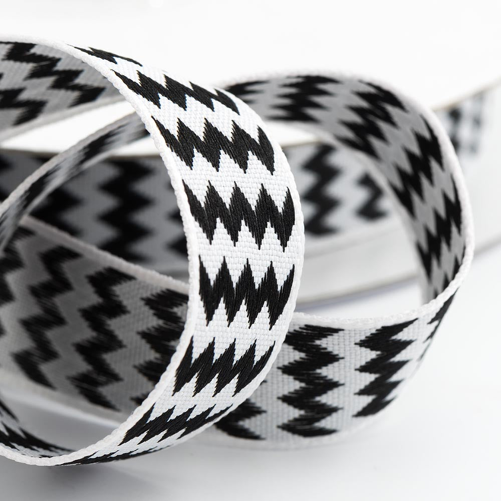 Black Chevron Ribbon