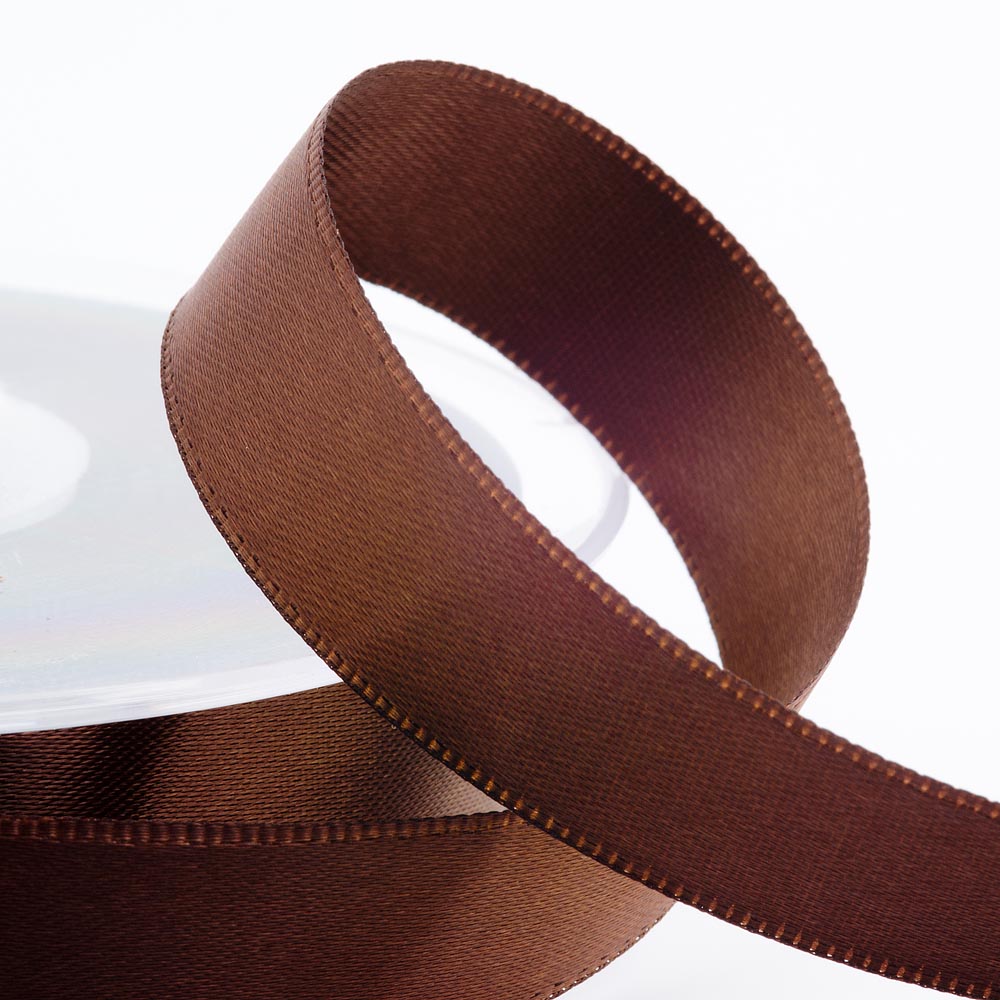 Brown Satin Ribbon