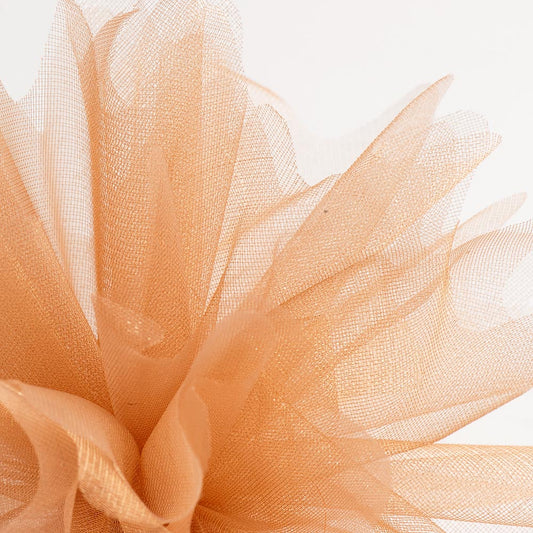 Caramel Cristal Tulle Peaked Edge Organza Tulles Pack of 50