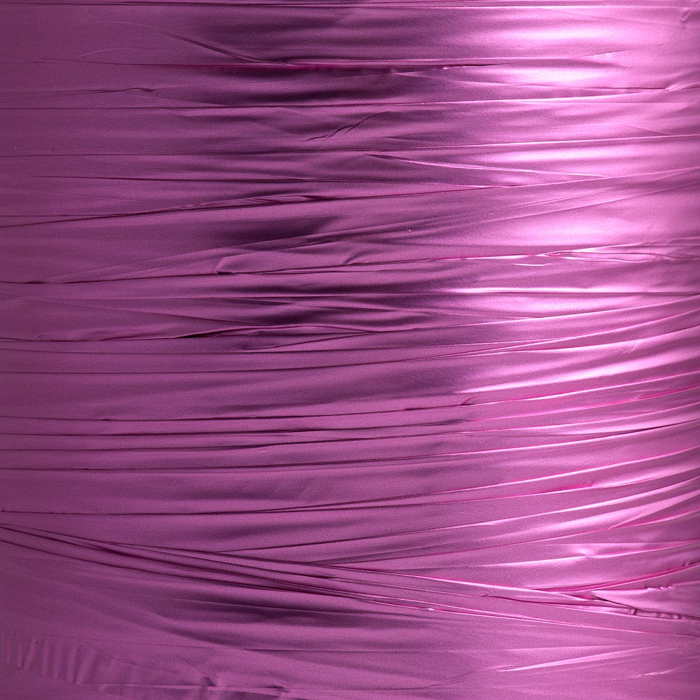 Cerise Decor Metallic Foil Ribbon