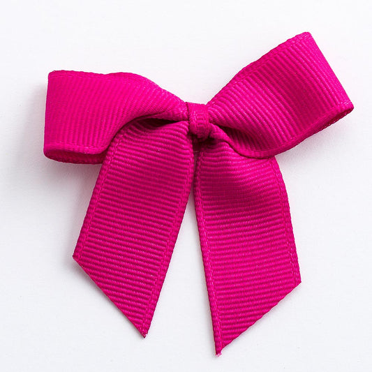 Cerise 5cm Grosgrain Bows - Self Adhesive