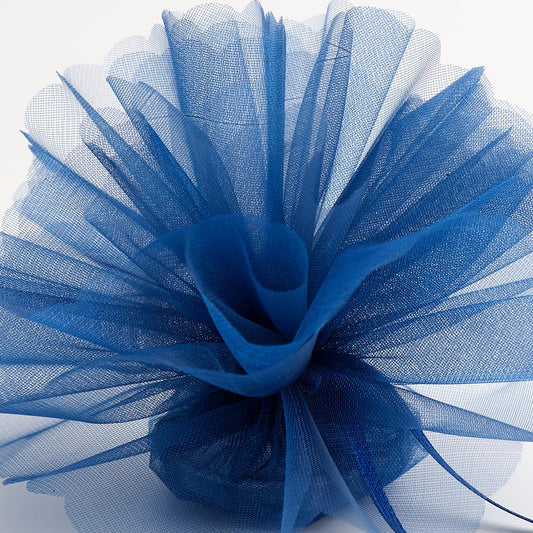 Dark Blue Cristal Tulle Scalloped Edge Organza Tulles Pack of 50