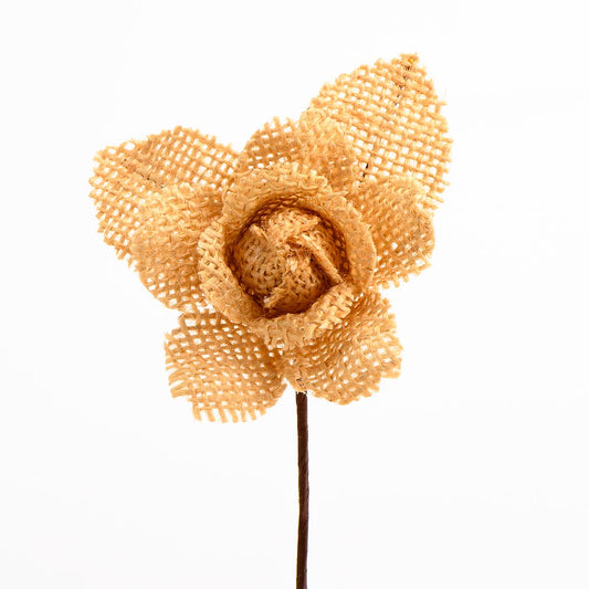 Dark Natural Hessian Rose