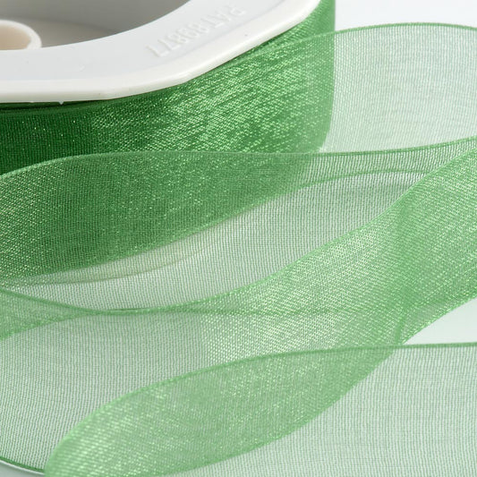 Emerald Organza Ribbon